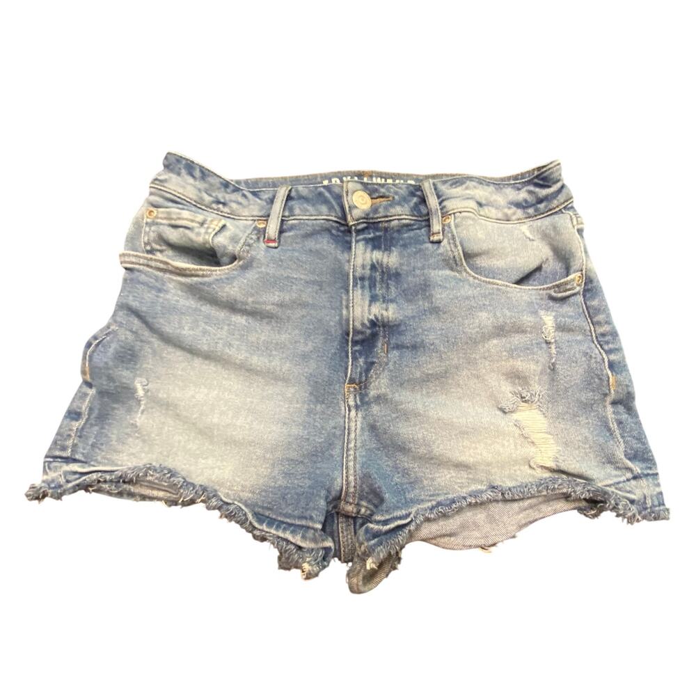 Idyllwind Miranda Lambert Distressed Raw Hem Denim Shorts Sze 8 Country Festival